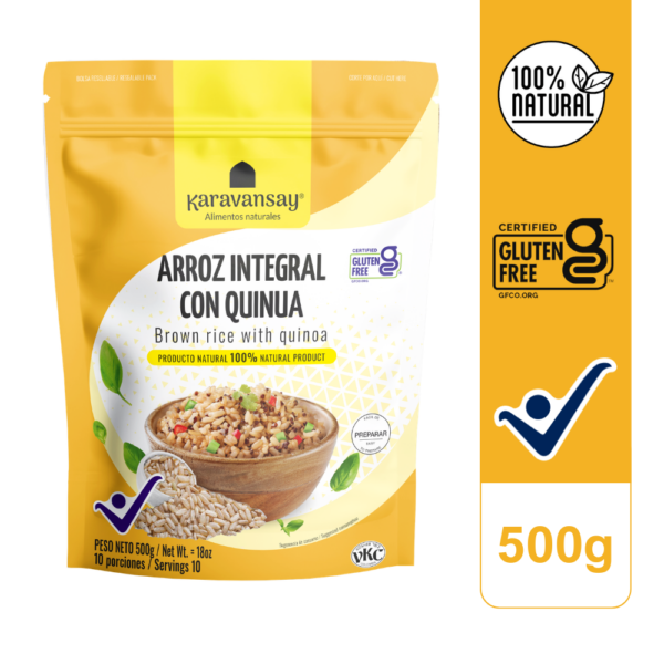 Arroz integral con quinua x 500g
