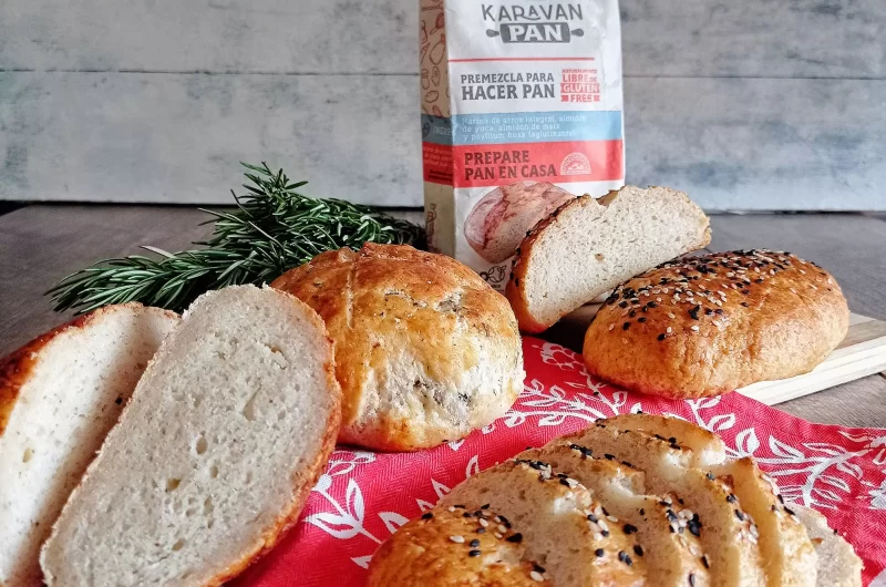 Gluten-free bread with Karavanpan Premix