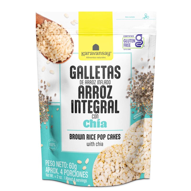 galletas arroz chia