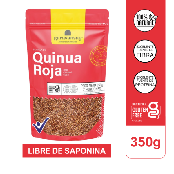 Quinua roja 350g