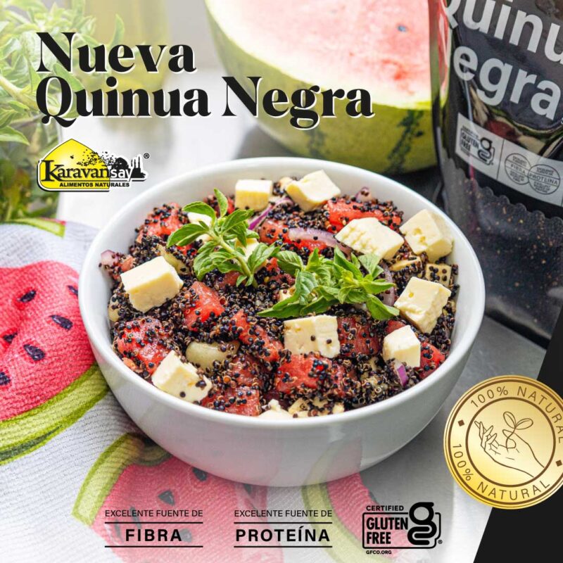quinua negra sin gluten