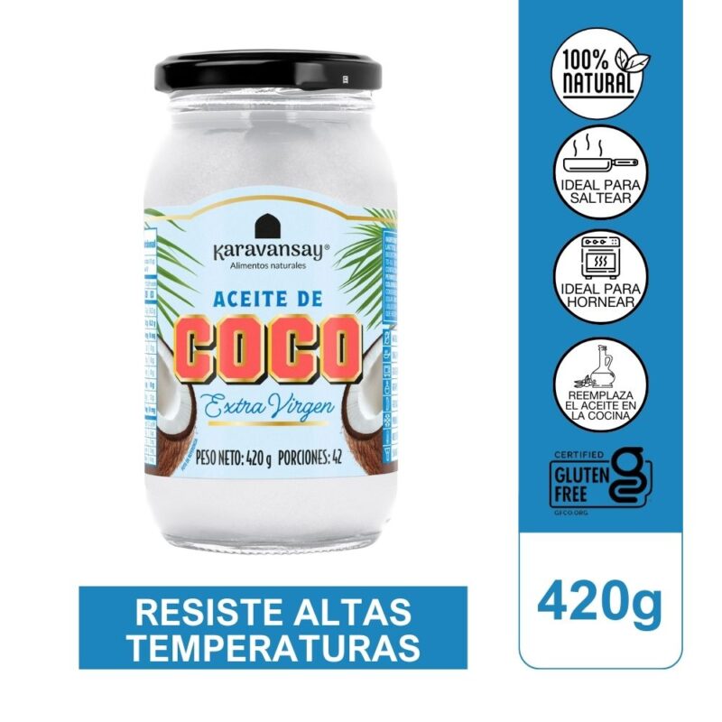 Aceite de coco extra virgen 420g