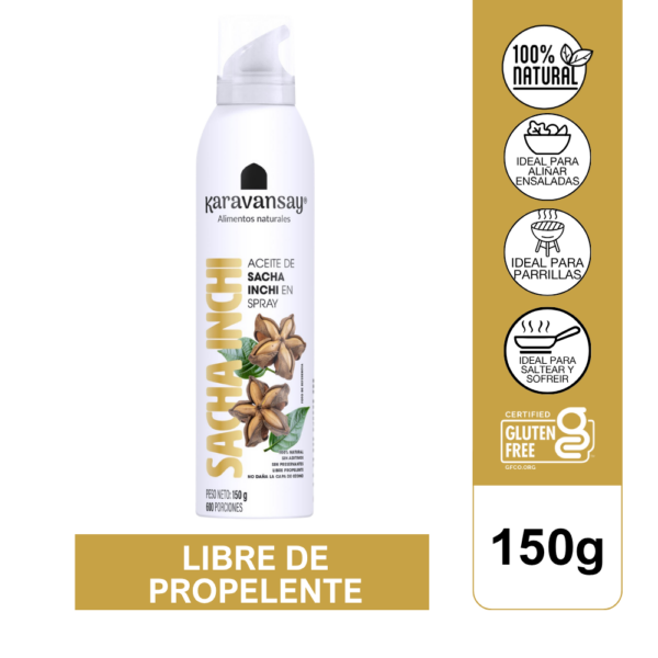 Aceite de Sacha Inchi en spray 150g