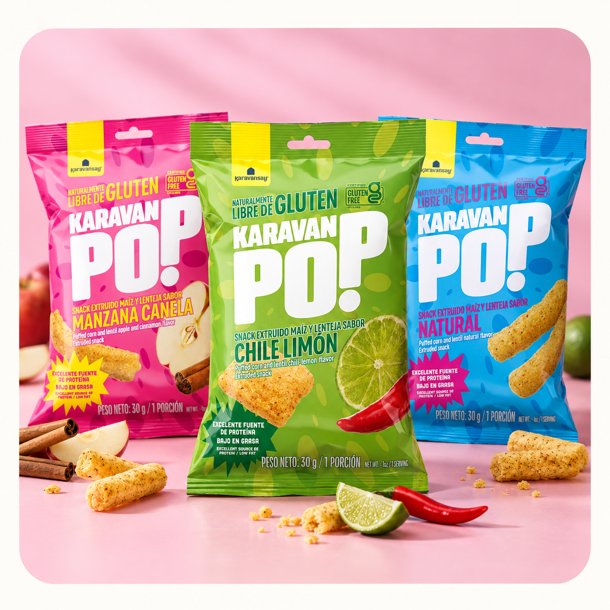 Karavansay POP snacks